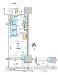 大森駅 徒歩8分 13階の物件間取画像